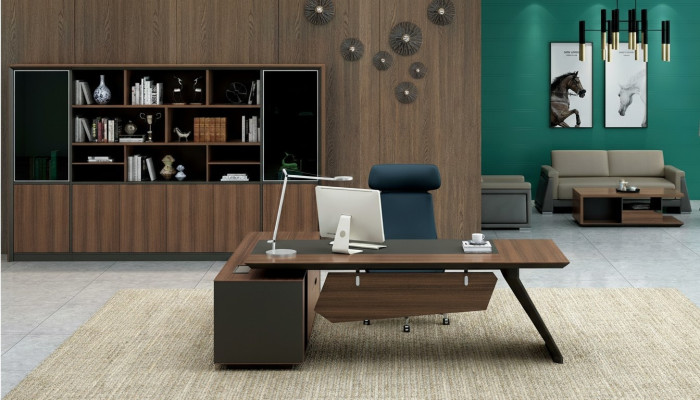 Bureau à domicile Bureau mobilier de bureau Table avec tiroirs Salle d'étude