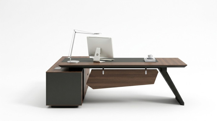 Bureau à domicile Bureau mobilier de bureau Table avec tiroirs Salle d'étude