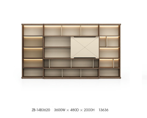 Étagère de fichiers de bureau Armoire en bois Étagères Armoires Bureau Décoration universelle