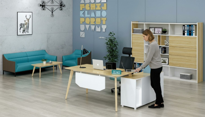 Meubles Bureau Tables nouveaux Bureaux Étagère Bureau à domicile