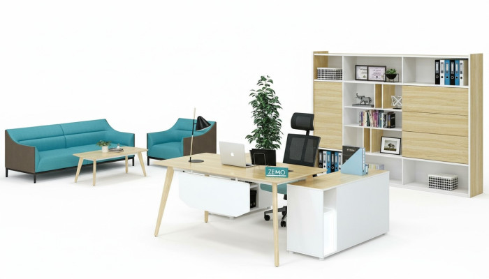 Meubles Bureau Tables nouveaux Bureaux Étagère Bureau à domicile