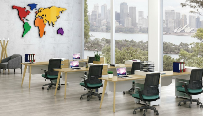 Mobilier de bureau Table Mobilier Tables Centre d'appels 1 Poste de travail Bureau