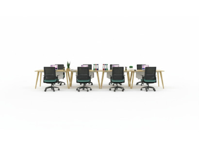 Mobilier de bureau Table Mobilier Tables Centre d'appels 1 Poste de travail Bureau