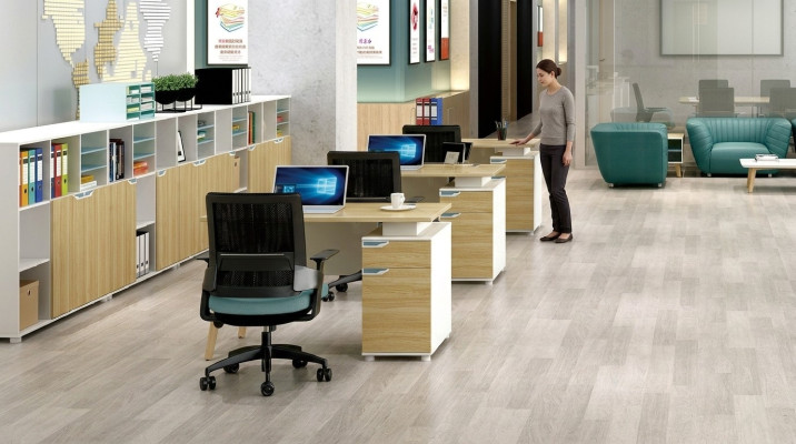 Bureau de luxe Table de chef en bois Tables Table d'ordinateur Bureau à domicile
