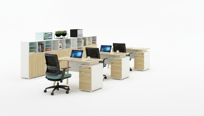 Bureau de luxe Table de chef en bois Tables Table d'ordinateur Bureau à domicile