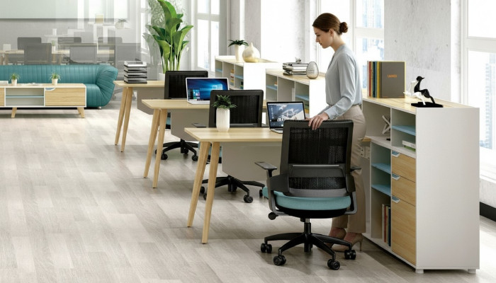 Bureau avec étagère Bureau à domicile Mobilier de bureau Meubles Bureau