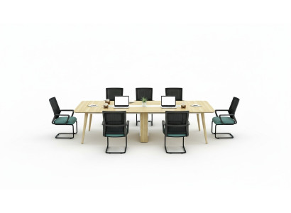 Table de conférence Tables de bureau Table de réunion Mobilier de réunion Bureau à domicile