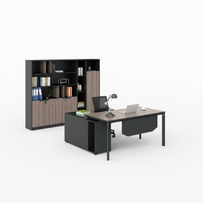 Armoire à dossiers Bibliotheque Étagères Armoires de luxe Mobilier de bureau décoratif Armoires
