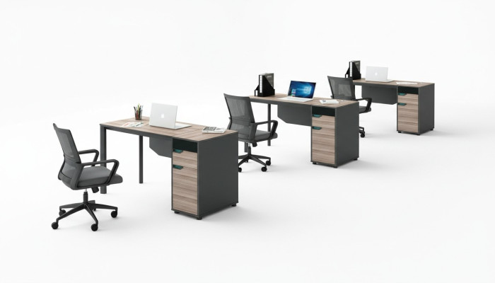 Bureau de luxe Table du chef en bois Tables Table d'ordinateur Meubles en bois