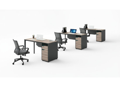 Bureau de luxe Table du chef en bois Tables Table d'ordinateur Meubles en bois