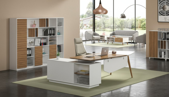 Table Bois Bureau Design Moderne Tables Mobilier de Bureau Bureaux d'Angle