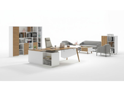 Table Bois Bureau Design Moderne Tables Mobilier de Bureau Bureaux d'Angle