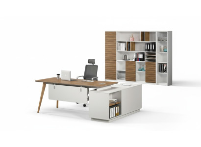 Meubles de bureau en bois, armoires, étagères pour bureau à domicile.