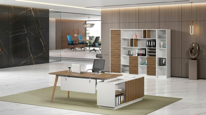 Schreibtisch Eckschreibtisch Computertisch Büroschreibtisch Moderne Möbel