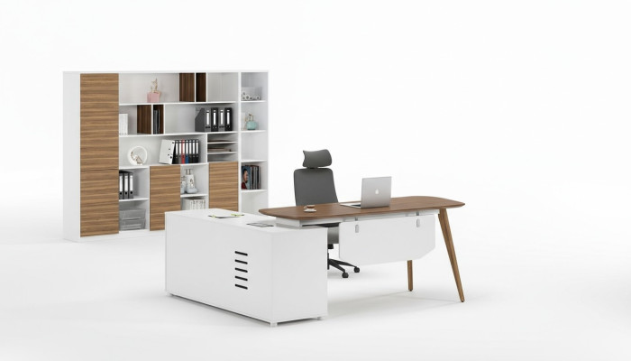 Schreibtisch Eckschreibtisch Computertisch Bürotisch Moderner Arbeitstisch