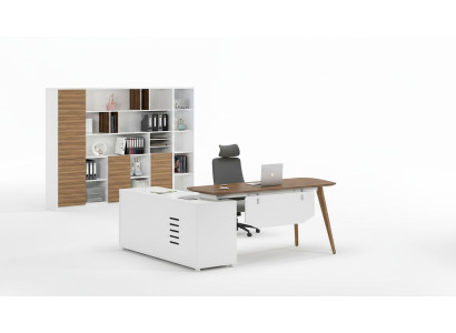 Schreibtisch Eckschreibtisch Computertisch Bürotisch Moderner Arbeitstisch