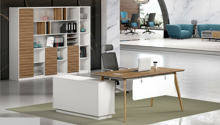 Bureau Bureau Bureau Table de travail Entreprise Mobilier Bureau d'angle