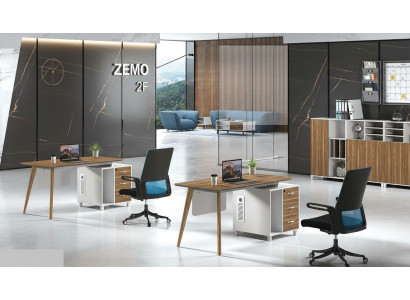 Meubles de bureau de luxe de classe de concepteur de table de bureau d'écriture de travail avec des tiroirs Tables
