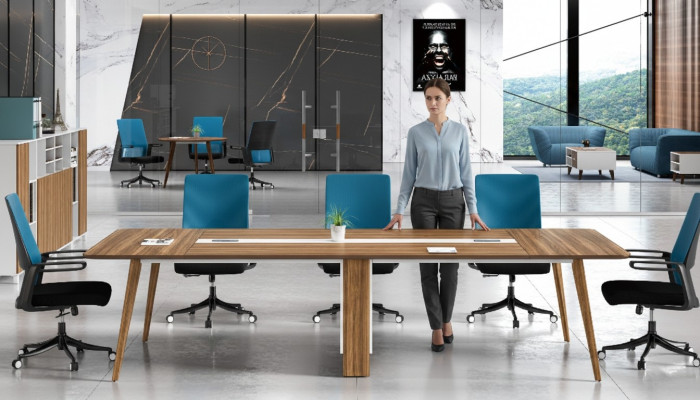 Table de conférence Tables de bureau modernes Table de réunion 320cm