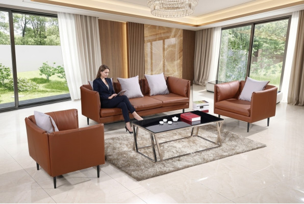 Ensemble de canapé Canapé Canapé Rembourrage Siège Canapés Canapés 3+1+1 Mobilier de bureau Ameublement