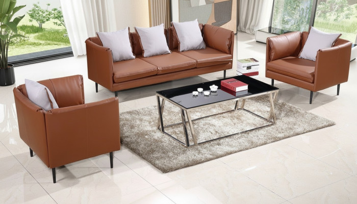 Ensemble de canapé Canapé Canapé Rembourrage Siège Canapés Canapés 3+1+1 Mobilier de bureau Ameublement