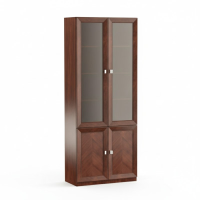 Armoire Armoire en bois Bibliothèque Commode Bureau Système mural Étagère Meubles Armoires