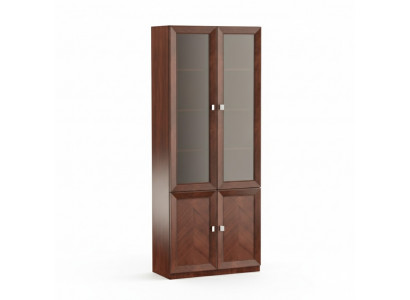 Armoire Armoire en bois Bibliothèque Commode Bureau Système mural Étagère Meubles Armoires