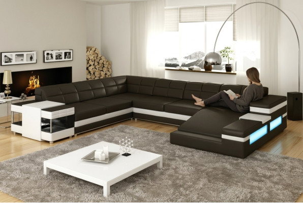Canapé d'angle design canapé canapé canapé coin suite décoration canapé en cuir canapés canapés.