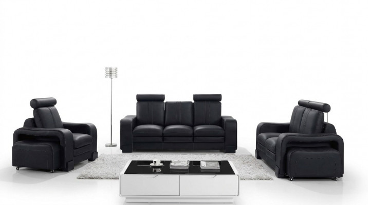 Ensemble de canapé 3+2 places, canapé design rembourré, canapés-modulable canapé moderne en 2 parties