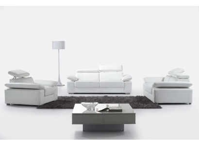 Design Canapés Canapés Rembourrage Cuir 3-1-1 Canapé set Sets Set