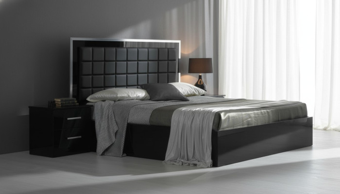 Boxspring-Bett Design, gepolstertes Bett, Betten, Hotelbett, italienische Möbel