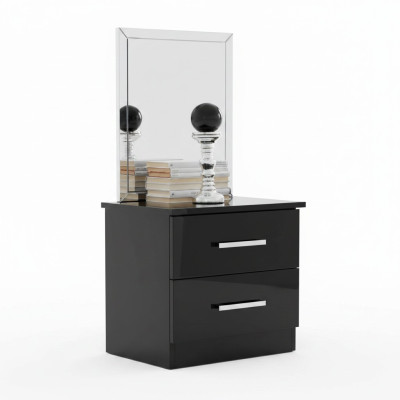 Table de nuit Console côté Dormir Consoles de chambre de designer des tables en métal Brille