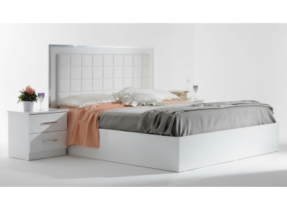 Lit classique Lit d'hôtel Lit rembourré Lit double 160x200 ou 180x200cm nouveau