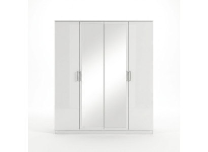 Style classique Armoire Penderie en Bois Porte-manteau Armoires