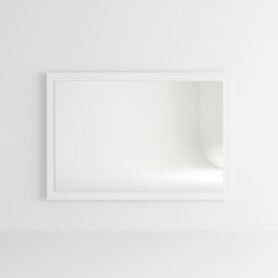 Miroir cadre en bois Miroir mural Classique r Miroir Designer 90x60cm Bois grand xxl