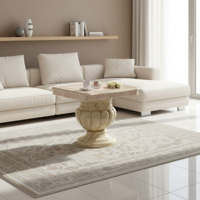 Mobilier de salon de style italien Table basse Table d'appoint Tables en bois Canapé neuf