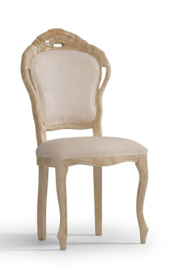 Chaise de salle à manger de luxe 1x Chaise de cuisine Chaise de salon Chaise rembourrée Chaises