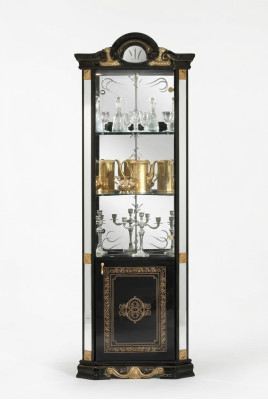 Vitrine classique Armoire de salle d'exposition Vitrine de salon Vitrine Vitrines Italie Meubles neufs