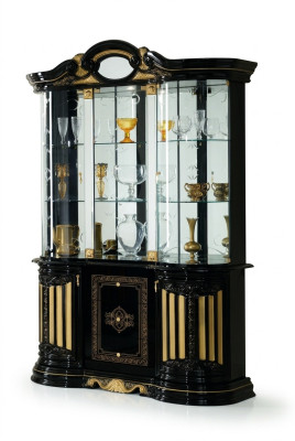 Vitrine Armoire en verre Salon Vitrine Vitrines armoire XXL Mobilier neuf