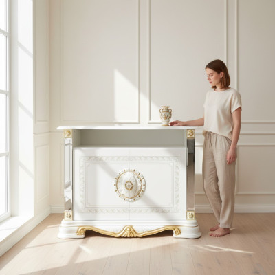 Meuble TV design Buffet TV Commode Table basse Armoire Commode Étagère de chambre Salon de luxe