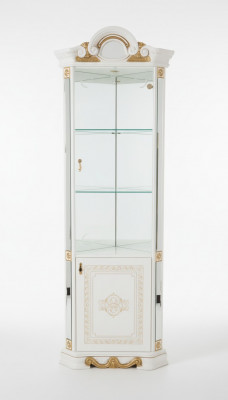 Vitrine de luxe Vitrine d'angle Armoire vitrée Mobilier moderne Étagère classique ITALIE