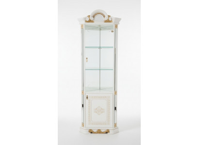 Vitrine de luxe Vitrine d'angle Armoire vitrée Mobilier moderne Étagère classique ITALIE