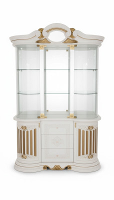 Vitrine Armoire en bois Vitrine classique Armoires en bois Design Salon en verre
