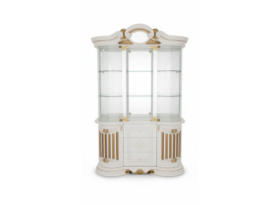 Vitrine Armoire en bois Vitrine classique Armoires en bois Design Salon en verre
