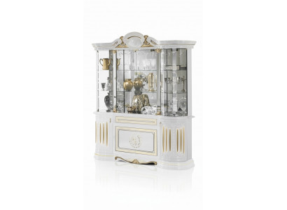 Bahut Vitrine de Luxe Vitrine Vitrine Armoire en verre Style Moderne Mobilier Italien