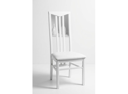 Chaise 2x Chaises de Salle à Manger Fauteuil en Bois Mobilier Design Chaise Rembourrée Fabriquée en Italie