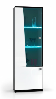 Élégante vitrine moderne pour salon vitrine de style armoire vitrine vitrine en verre pour salon nouveau