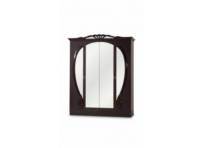 Armoire de luxe pour vêtements Designer Armoires à vêtements laquées Meubles en bois de salon neufs