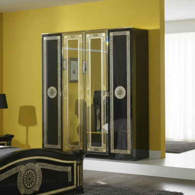 Armoire Armoire noble Fabriqué en Italie Armoires classiques Chambre à coucher