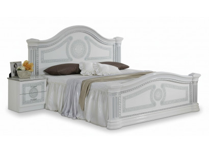 Designer lit Chambre Lits Classique Bois Hôtel Luxe Rembourrage Siège neuf